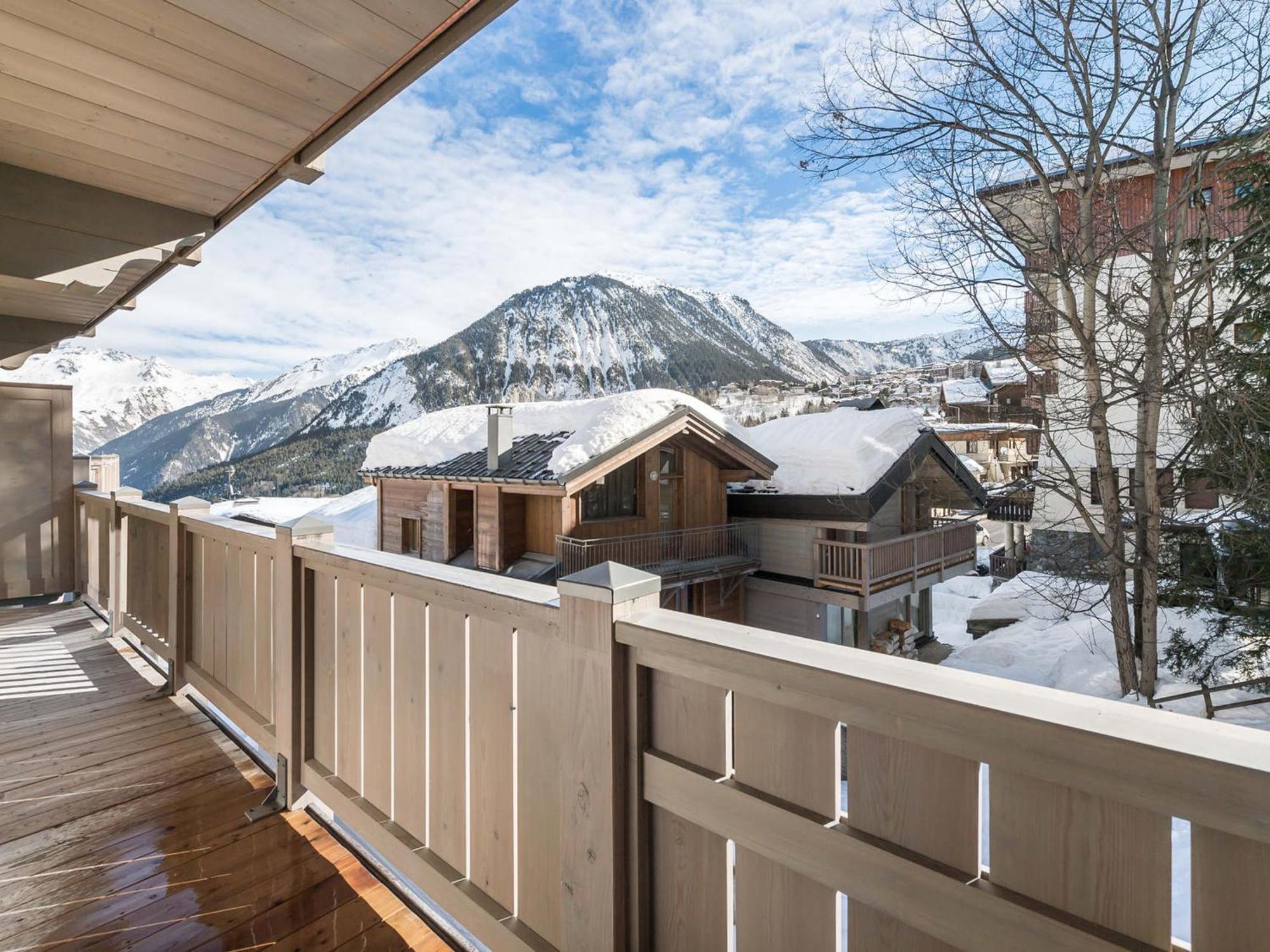 Appartement Raffine Aux Pieds Des Pistes Avec Parking Et Acces Fitness - Fr-1-562-52 Courchevel Exteriör bild